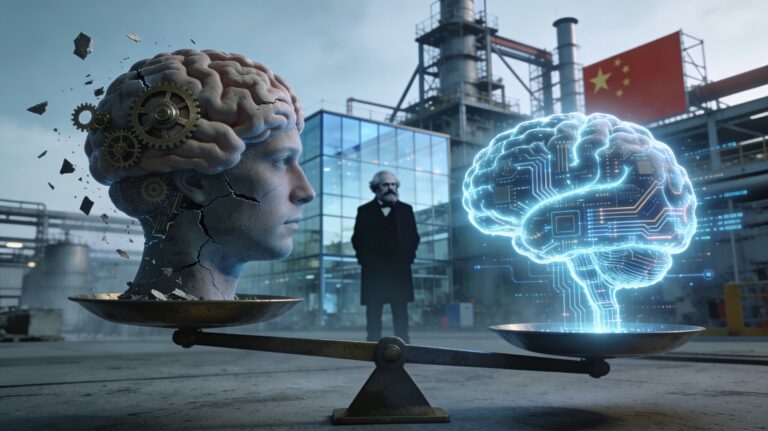 agi chomage et la chine gagnante